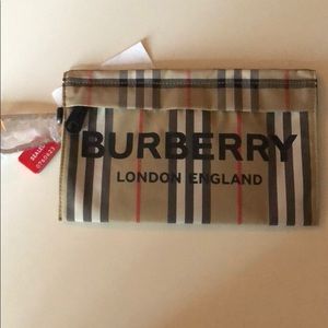 Burberry Pebble Icon Stripe Pouch